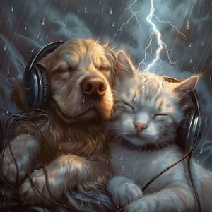 Pets Thunder Sounds: Quiet Calm - Nature on Record