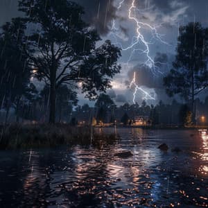 Rain Chill Nights: Thunderous Sleep Soundscapes - Constellation Sound