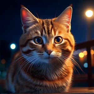 Gentle Nighttime: Hip Hop Beats for Cats - Cat Calm