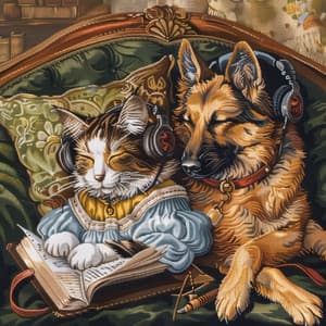 Fürstliche Haustierauszeit - Katzenmusik