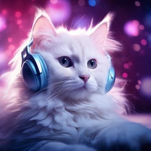 Cat's Binaural Calm: Serene Tunes for Felines - Kitten Music