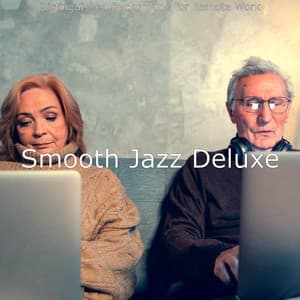 Distinguished Background for Remote Work - Smooth Jazz Deluxe