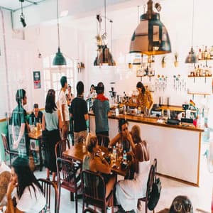 Music for Moody Blues - Cool Soprano Sax Solo - Französische Cafe Musik