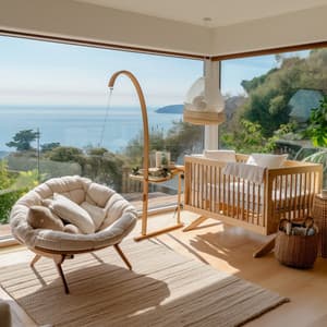 Olas De Ensueño: Canción De Cuna Oceánica Para El Sueño Del Bebé - Sonido de lluvia para bebé durmiendo