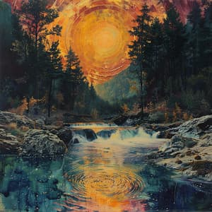 Meditación En El Agua: Vibraciones Tranquilas Y Calmas - Meditación Música Soledad