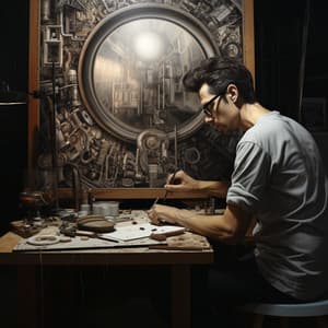 Rain Music for Work: Drizzling Dedication - Freq Molecule