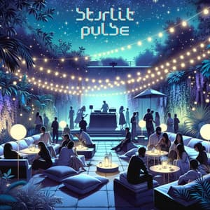 Starlit Pulse: Chillhouse for Night Garden Parties - Ambient Chill Out Lounge