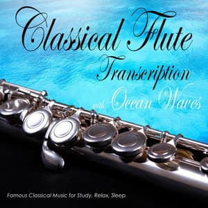 Classical Flute Transcription with Ocean Waves: Famous Classical Music for Study, Relax, Sleep - Einstein Nature Sounds Academy