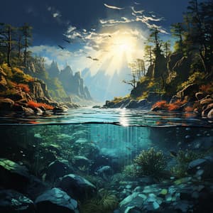 Claridad Del Agua: Música Ambiental De Agua Para Enfoque Y Concentración - Memoria Linda