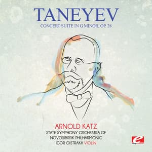 Taneyev: Concert Suite in G Minor, Op. 28 - Alexander Taneyev