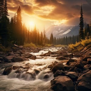 Canción De Arte Junto Al Agua: Música Junto Al Lago - Rec. de campo de lujo