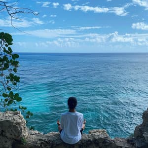 Yoga Con Brisa Oceánica: Sonidos De Armonía Con El Océano - Felicidad de la música de yoga