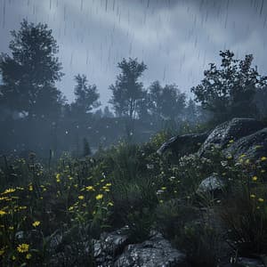 Pure Rain: Ambient Chill Soundscapes - Mellow Study Grooves