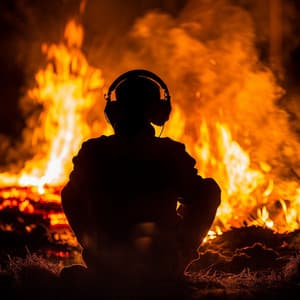 Fire Relaxation: Soothing Flame Melodies - Relaxing Music for Stress Relief