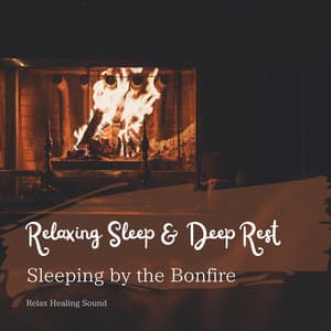 Relaxing Sleep & Deep Rest - Sleeping by the Bonfire - RelaxHealingSound