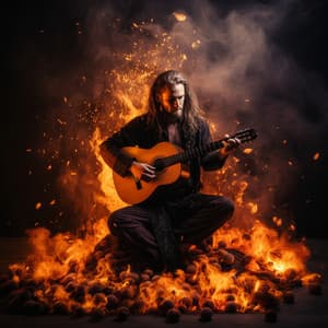 Fire Soothe: Relaxation Ember Harmonics - Peaceful Sounds Zone