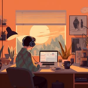 Hogar De Trabajo: Melodías Binaurales Del Fuego - Realidad Binaural