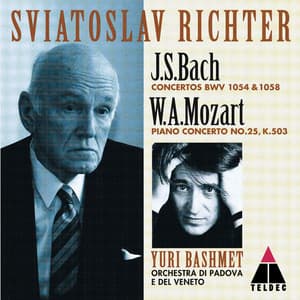 Mozart : Piano Concerto No.25 & Bach : Keyboard Concertos Nos 3 & 7 - Sviatoslav Richter, Yuri Bashmet & Orchestra di Padova e del Veneto