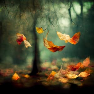 Beneath Falling Leaves - Elliot Woods