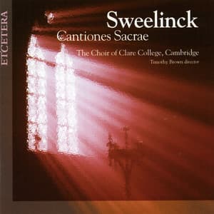 Sweelinck, Cantiones sacrae - Jan Pieterszoon Sweelinck