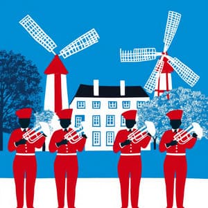 Zonsondergang over Amsterdam - Nederlands Ontspannende Muziek