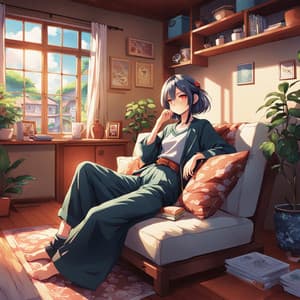 Midday Coffeehouse: Chillhop Beats for Focus and Calm - LO-FI BEATS