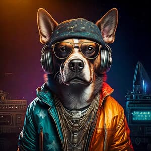 Dog Days: Chill Hip Hop for Restful Paws - Harmonious Lofi Rest