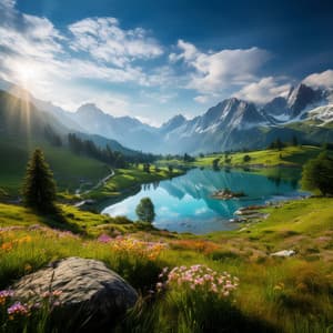 Tonos De Relajación Lofi: Capas Armónicas Suaves - Edad de calma