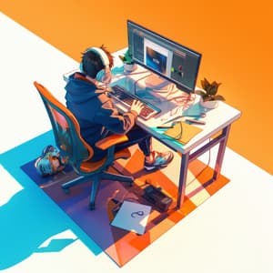 Æstetisk Dybdekunst: Celestes Fantasiunivers - Instrumental Beats for Work