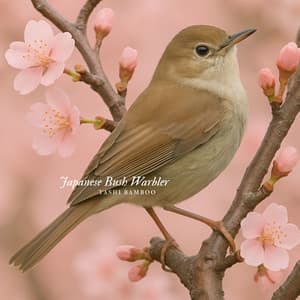 Japanese Bush Warbler - Tashi Bamboo