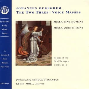 Ockeghem-Missa Sine Nomine/Quinti Toni - Johannes Ockeghem