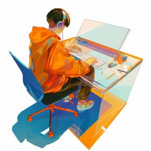 Himmelens Spejlinger: Celeste Eventyr i Livet - Study Attitude