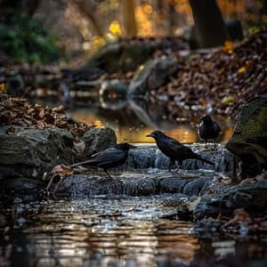 Binaural Sleep Sounds with Birds Creek and Nature Ambience - Transformative Sleep