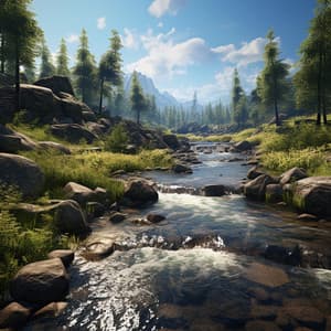 Stream Yoga: Tranquil Water Ambience - Yoga Flow