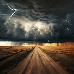 Rumble of Serenity: Music for Thunder Relaxation - Relax Around the World Studio