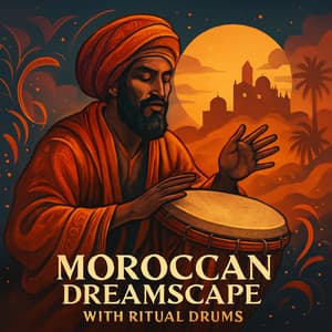 Moroccan Dreamscape with Ritual Drums - Paul Hang Drum
