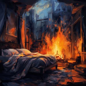 Mindful Fire Dreams: Overture in Blissful Sleep - Natural Woodland Sound