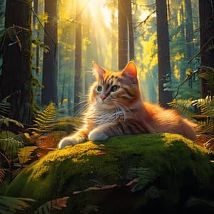 Lofi Cat Therapy: Music to Calm Your Feline - Binaural Symphony
