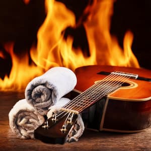 Massage Firelight Serenity: Soothing Guitar Sounds - Soft Guitar Music