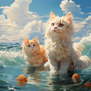 Búsqueda Musical: Celebrando A Los Gatos Junto Al Mar - Canciones de la naturaleza Música de la naturaleza