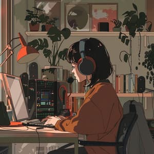 Serenidad De Estudio: Música Ambiental Para Un Aprendizaje Libre De Estrés - Ruido Blanco Para Estudiar