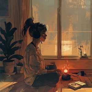 Lofi Harmony: Relaxing Echo Melodies - Nature Sounds Library