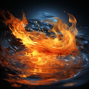 Ritmos De La Noche Con Fuego: Música Relajante En La Serenidad - ASMR Anónimo