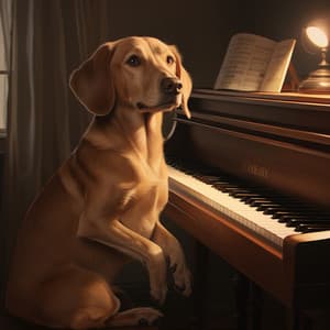 Susurros Armónicos Para Perros: Resonancia De Piano Encantado - Música para piano
