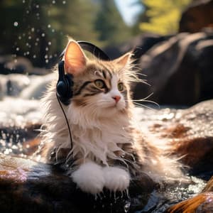 Water Whiskers: Cats Harmonic Echoes - Cats Music Cradle