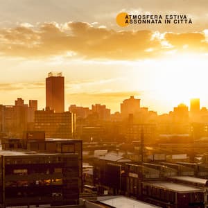 Atmosfera estiva assonnata in città: Notte relax perfetto, Rifugio lounge liscio e soul con jazz - Club di relax mentale