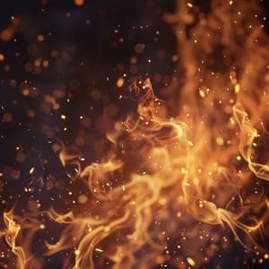 Soothing Fire Music for Baby's Sleep - Music Box Baby Lullaby