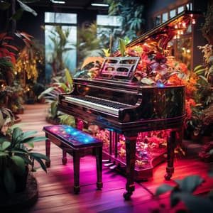 Cosmos En Movimiento: Ritmos De Piano Para Un Flujo Armonioso - Alegre Musica de Piano