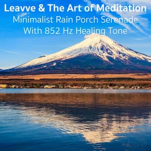 Minimalist Rain Porch Serenade With 852 Hz Healing Tone - Leavve