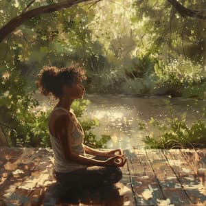 Calma Del Río Binaural: Corrientes De Meditación - Meditación